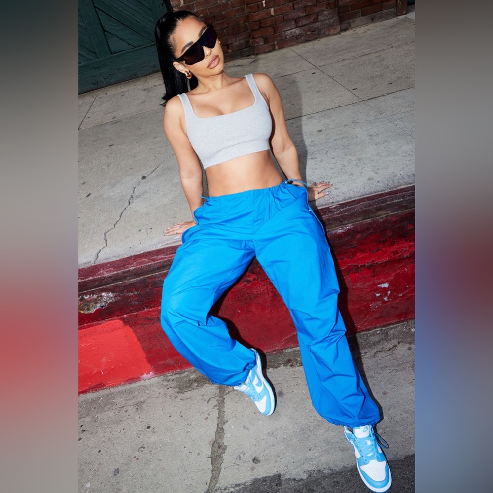 Laguna Low Slung Parachute Pant - Blue